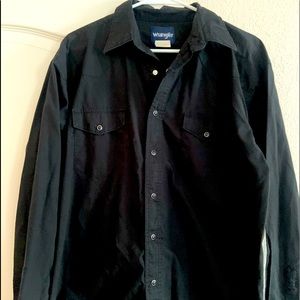 Wrangler Men’s Long Sleeve Snap Shirt